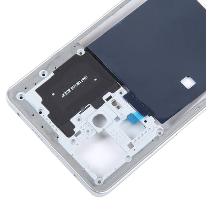 For Xiaomi Redmi Note 12 Pro+ Original Middle Frame Bezel Plate (Silver) by buy2fix
