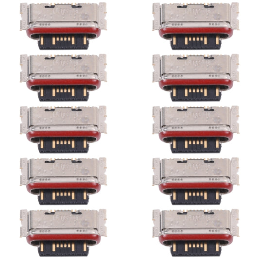 10 PCS Charging Port Connector For Xiaomi Redmi Note 11e Pro - Tail Connector by buy2fix | Online Shopping UK | buy2fix