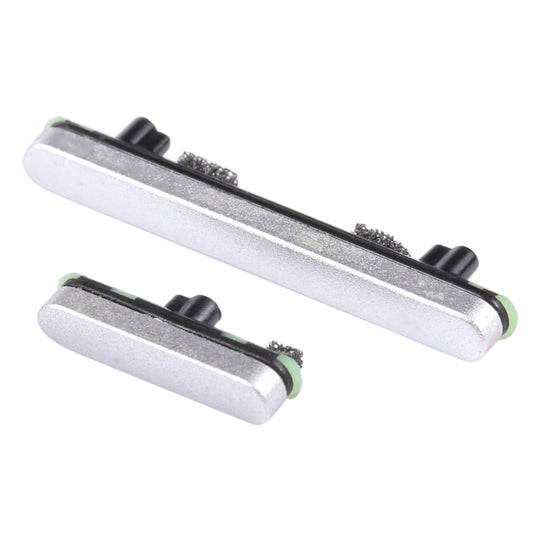 Pour Google Pixel 6 Pro Bouton d'alimentation d'origine + Bouton de commande du bouton de volume (argent)