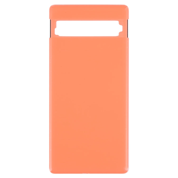 For Google Pixel 7a Original Battery Back Cover(Orange) by buy2fix
