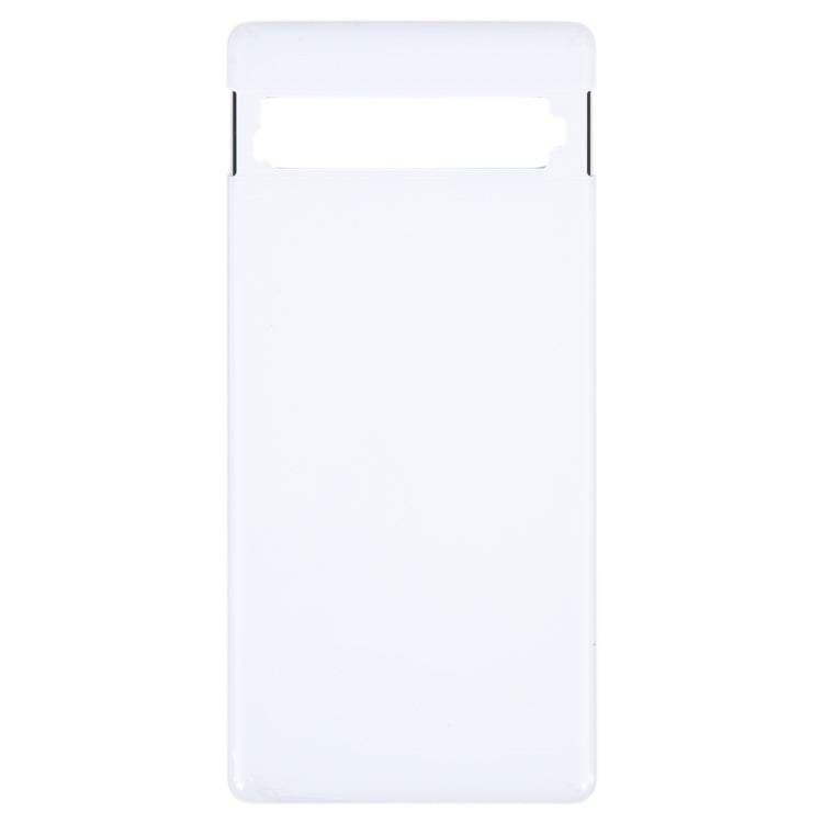 For Google Pixel 7a Original Battery Back Cover(White) by buy2fix