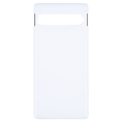 For Google Pixel 7a Original Battery Back Cover(White) by buy2fix