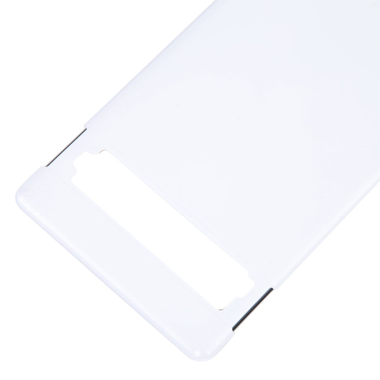 For Google Pixel 7a Original Battery Back Cover(White) by buy2fix