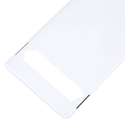 For Google Pixel 7a Original Battery Back Cover(White) by buy2fix