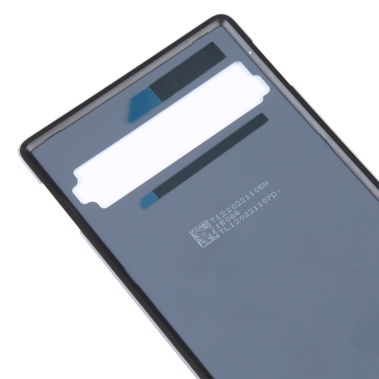 For Google Pixel 7a Original Battery Back Cover(White) by buy2fix