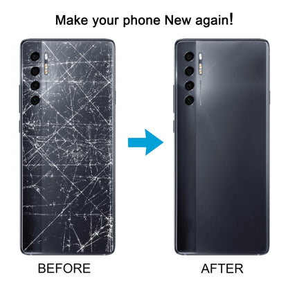 For TCL 20 Pro 5G Original Battery Back Cover(Blue) - For TCL by buy2fix | Online Shopping UK | buy2fix