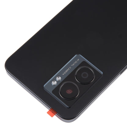 For OPPO A57 5G Original Battery Back Cover with Middle Frame(Black) - Back Cover by buy2fix | Online Shopping UK | buy2fix
