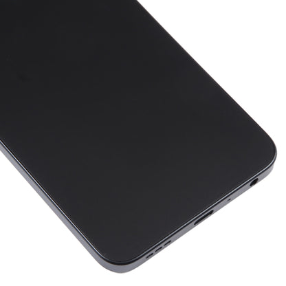 For OPPO A57 5G Original Battery Back Cover with Middle Frame(Black) - Back Cover by buy2fix | Online Shopping UK | buy2fix