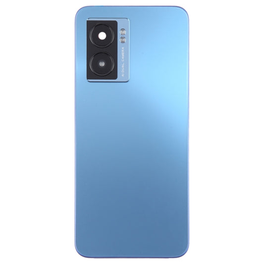 For OPPO A57 5G Original Battery Back Cover with Middle Frame(Blue) - Back Cover by buy2fix | Online Shopping UK | buy2fix