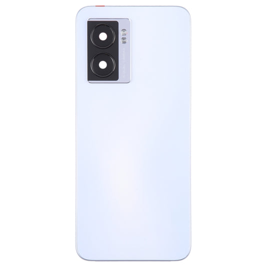 For OPPO A57 5G Original Battery Back Cover with Middle Frame(Purple) - Back Cover by buy2fix | Online Shopping UK | buy2fix