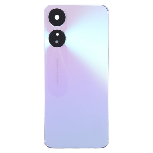 For OPPO A58 5G Original Battery Back Cover with Middle Frame(Purple) - Back Cover by buy2fix | Online Shopping UK | buy2fix