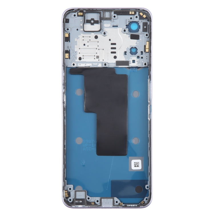 For OPPO A78 5G Original Battery Back Cover with Middle Frame(Purple) - Back Cover by buy2fix | Online Shopping UK | buy2fix