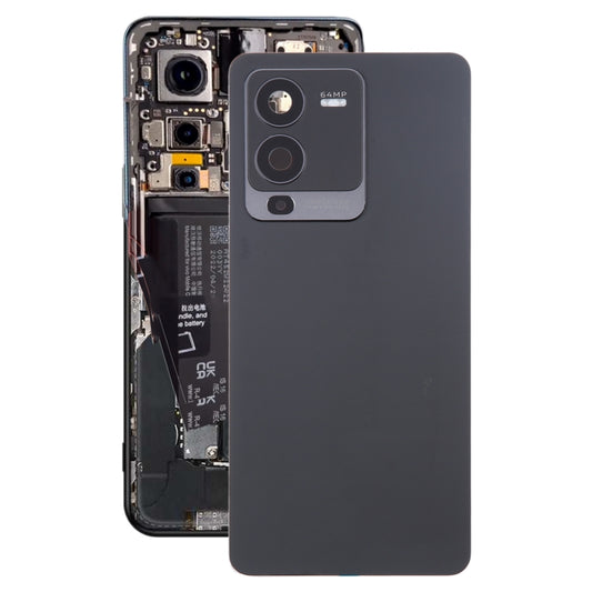 For vivo S15 Original Battery Back Cover with Camera Lens Cover(Black) - Back Cover by buy2fix | Online Shopping UK | buy2fix