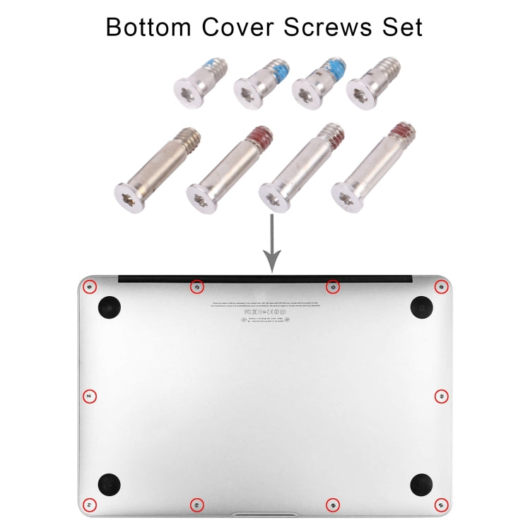 Bottom Cover Screws Set for MacBook Pro 14 2021 A2442 / Pro 16 2021 A2485 / Pro 14 2023 A2779 / Pro 16 2023 A2780 (Silver) - Screws by buy2fix | Online Shopping UK | buy2fix