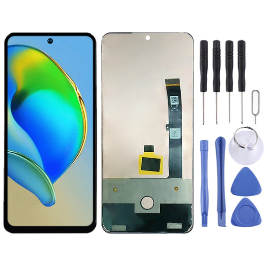 AMOLED LCD Screen For ZTE Blade V40s 9047 Digitizer Full Assembly (Black) - For ZTE by buy2fix | Online Shopping UK | buy2fix