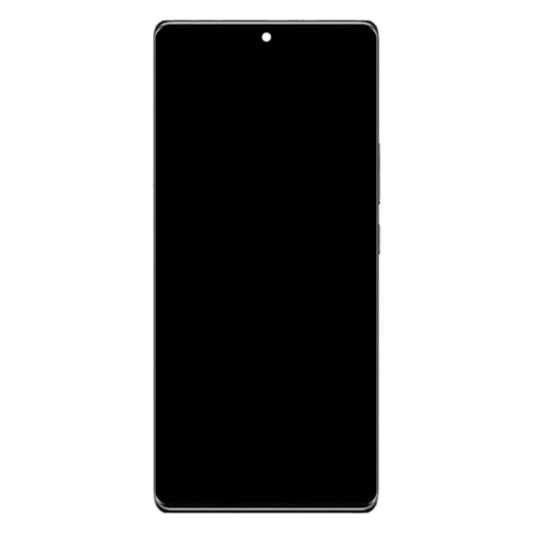 AMOLED LCD Screen For ZTE Axon 40 Pro A2023 Digitizer Full Assembly with Frame(Black) - For ZTE by buy2fix | Online Shopping UK | buy2fix