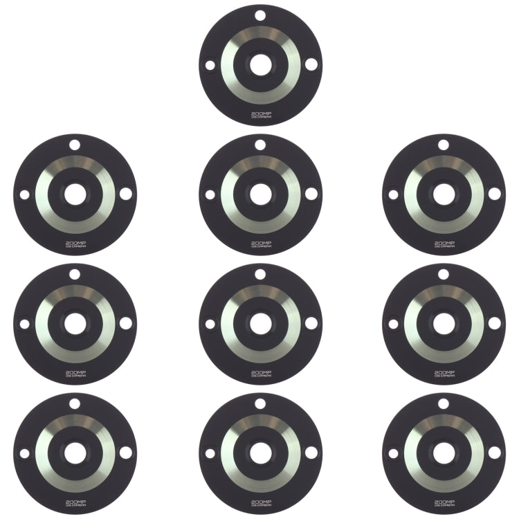 10 PCS Back Camera Lens for Realme 11 Pro+ (Green) - Camera Series by buy2fix | Online Shopping UK | buy2fix