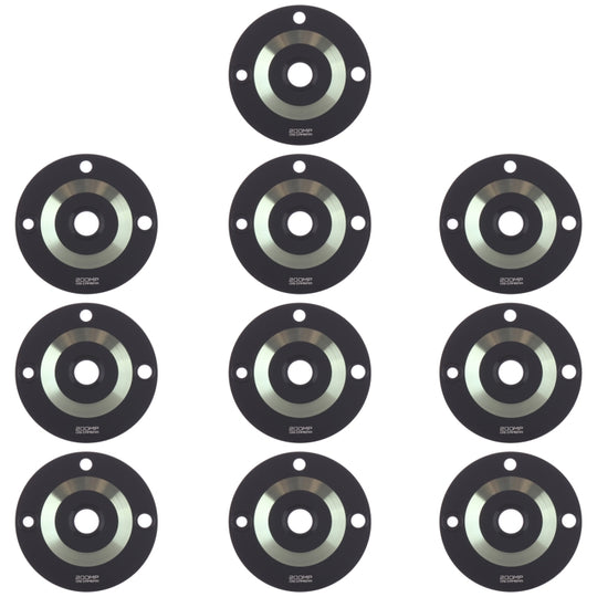 10 PCS Back Camera Lens for Realme 11 Pro+ (Green)