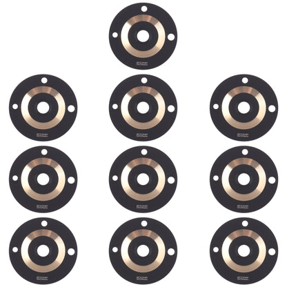10 PCS Back Camera Lens for Realme 11 Pro+ (Gold) - Camera Series by buy2fix | Online Shopping UK | buy2fix