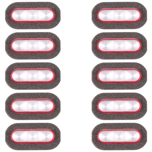 For vivo X90 Pro 10pcs Flashlight Covers (Red) - Others by buy2fix | Online Shopping UK | buy2fix