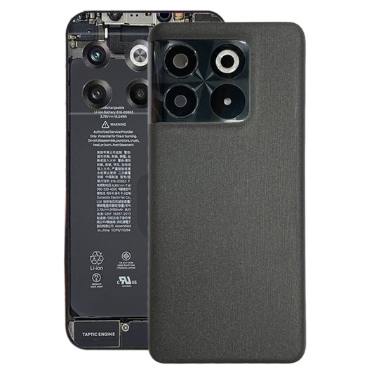 For OnePlus Ace Pro PGP110 Battery Back Cover with Camera Lens Cover (Black) - Back Cover by buy2fix | Online Shopping UK | buy2fix