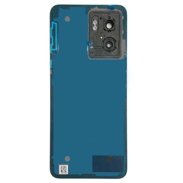 For OnePlus Nord N300 CPH2389 Battery Back Cover with Camera Lens Cover(Black) - Back Cover by buy2fix | Online Shopping UK | buy2fix