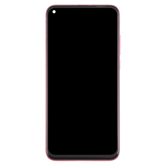 For Honor View 20 Original LCD Screen Digitizer Full Assembly with Frame (Red) - LCD Screen by buy2fix | Online Shopping UK | buy2fix
