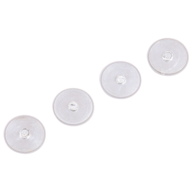 For Microsoft Surface Laptop 1 / 2 1769 13.5 inch 4 in 1 Bottom Case Rubber Mats (Grey) by buy2fix