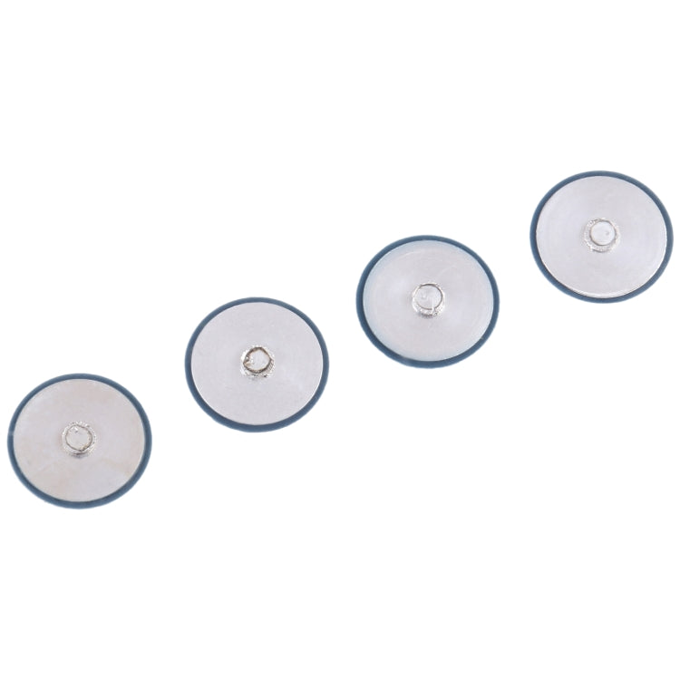 For Microsoft Surface Laptop 1 / 2 1769 13.5 inch 4 in 1 Bottom Case Rubber Mats (Blue) by buy2fix