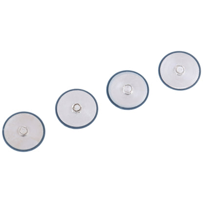 For Microsoft Surface Laptop 1 / 2 1769 13.5 inch 4 in 1 Bottom Case Rubber Mats (Blue) by buy2fix