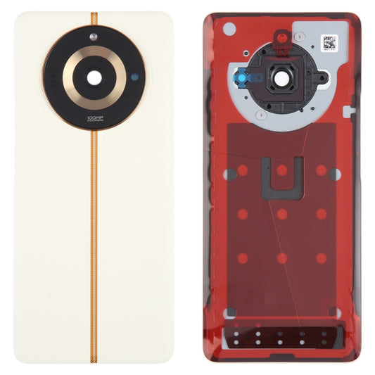 For Realme 11 Pro Original Battery Back Cover with Camera Lens Cover(White) - Back Cover by buy2fix | Online Shopping UK | buy2fix