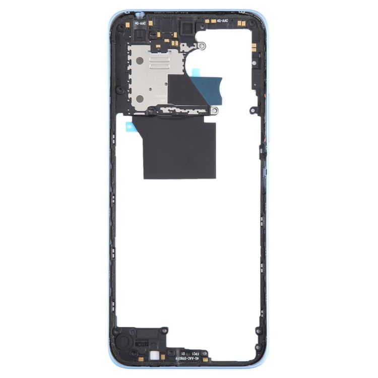 For Xiaomi Redmi 12 4G Original Middle Frame Bezel Plate (Blue) by buy2fix