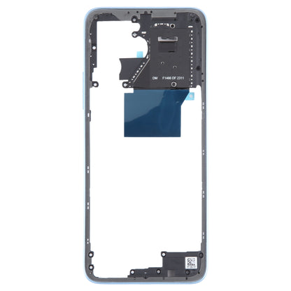 For Xiaomi Redmi 12 4G Original Middle Frame Bezel Plate (Blue) by buy2fix