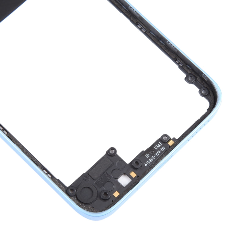 For Xiaomi Redmi 12 4G Original Middle Frame Bezel Plate (Blue) by buy2fix