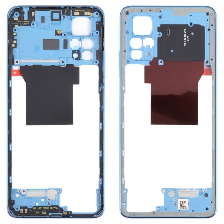For Xiaomi Redmi Note 12 Pro 4G Original Middle Frame Bezel Plate (Blue) by buy2fix