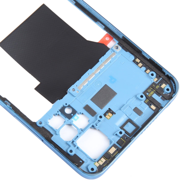 For Xiaomi Redmi Note 12 Pro 4G Original Middle Frame Bezel Plate (Blue) by buy2fix
