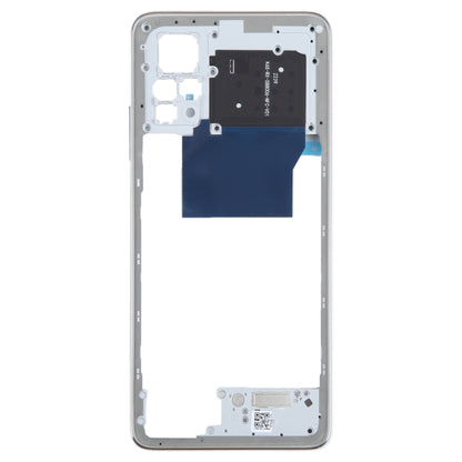 For Xiaomi Redmi Note 12 Pro 4G Original Middle Frame Bezel Plate (Silver) by buy2fix