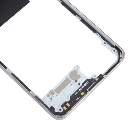 For Xiaomi Redmi Note 12 Pro 4G Original Middle Frame Bezel Plate (Silver) by buy2fix