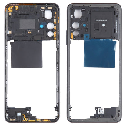 For Xiaomi Redmi Note 11S 5G Original Middle Frame Bezel Plate (Black) by buy2fix