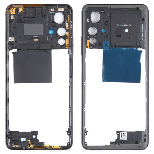 For Xiaomi Redmi Note 11S 5G Original Middle Frame Bezel Plate (Black) by buy2fix