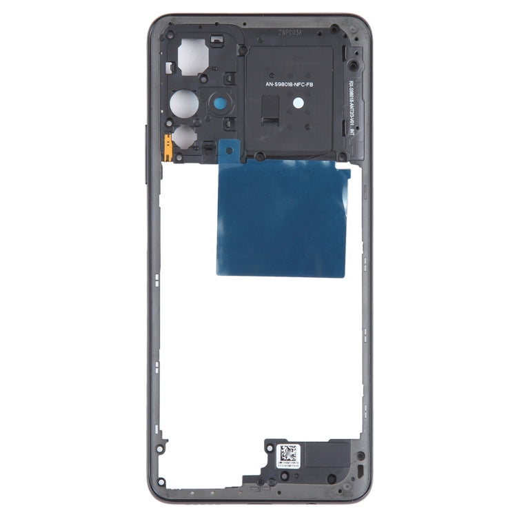 For Xiaomi Redmi Note 11S 5G Original Middle Frame Bezel Plate (Black) by buy2fix