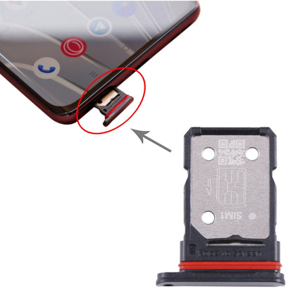 For OnePlus 11R CPH2487 SIM Card Tray + SIM Card Tray (Black) - Card Tray by buy2fix | Online Shopping UK | buy2fix