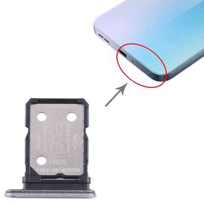 For OnePlus 10R 80W CPH2411 SIM Card Tray + SIM Card Tray (Blue) - Card Tray by buy2fix | Online Shopping UK | buy2fix
