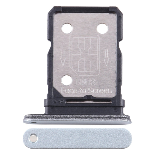 For OnePlus 10R 80W CPH2411 SIM Card Tray + SIM Card Tray (Blue) - Card Tray by buy2fix | Online Shopping UK | buy2fix