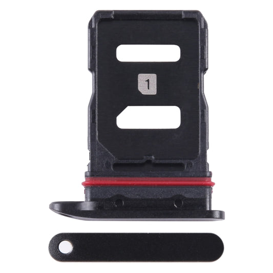 For Asus Zenfone 10 AI2302 SIM Card Tray + SIM Card Tray (Black) - Card Tray by buy2fix | Online Shopping UK | buy2fix