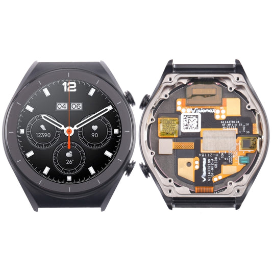 For Xiaomi Watch S1 Original LCD Screen and Digitizer Full Assembly With Frame (Black) - For Xiaomi by buy2fix | Online Shopping UK | buy2fix