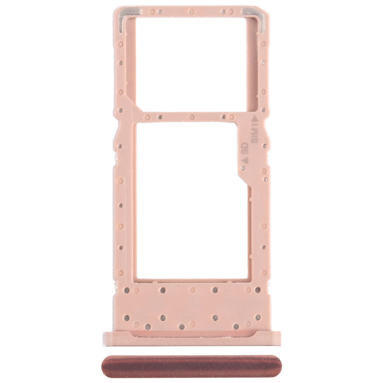 For Nokia X10 Original SIM + SIM / Micro SD Card Tray (Gold) by buy2fix