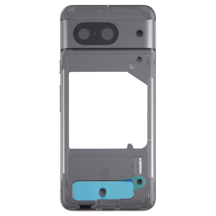For Google Pixel 8 Original Front Housing LCD Frame Bezel Plate (Black) - Frame Bezel Plate by buy2fix | Online Shopping UK | buy2fix