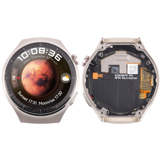 For Huawei Watch 4 Pro Original LCD Screen and Digitizer Full Assembly With Frame (Silver) - For Huawei by buy2fix | Online Shopping UK | buy2fix