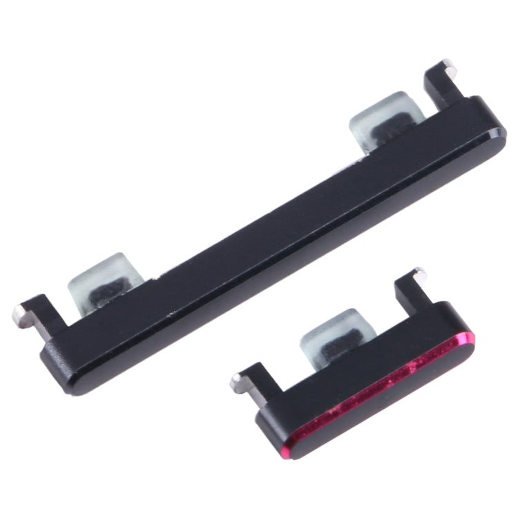 For Asus ROG Phone 5 ZS673KS 1set Power Button + Volume Control Button (Red) by buy2fix